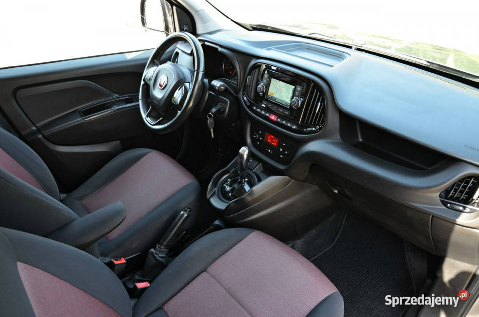 Fiat Doblo 16 Multijet Automat Navi Super Stan czujnik deszczu Ostrów Mazowiecka