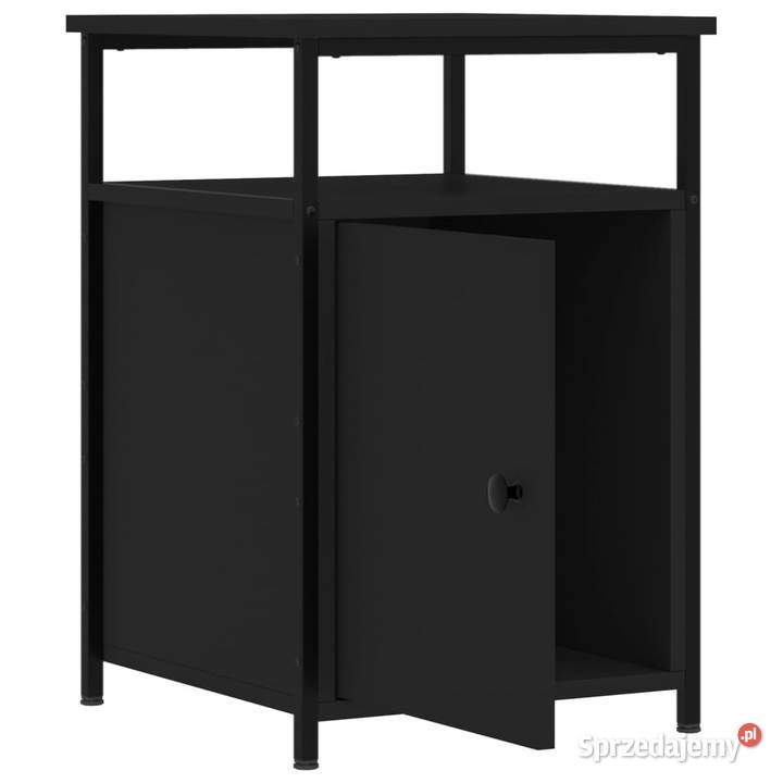 Szafki nocne 2 czarne 40x42x60 WM826034 Warszawa