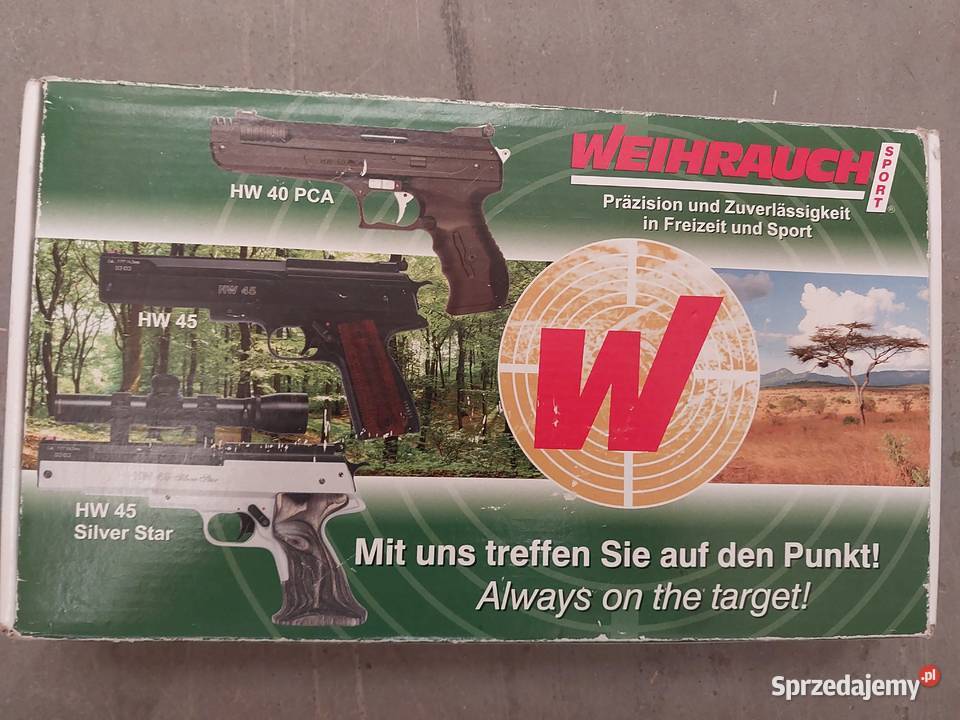 Wiatrówka Weihrauch HW 40 45 mm Sporty strzeleckie i myślistwo Gdańsk