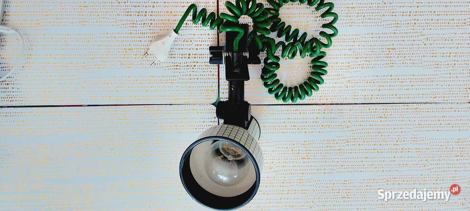 Modernistyczna lampka punktowa na klips Wąbrzeźno
