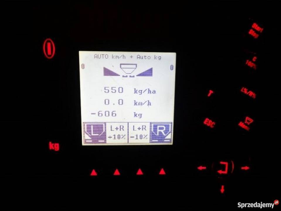 Rozsiewacz nawozu Kuhn Axis 401W Waga komputer Szychowice