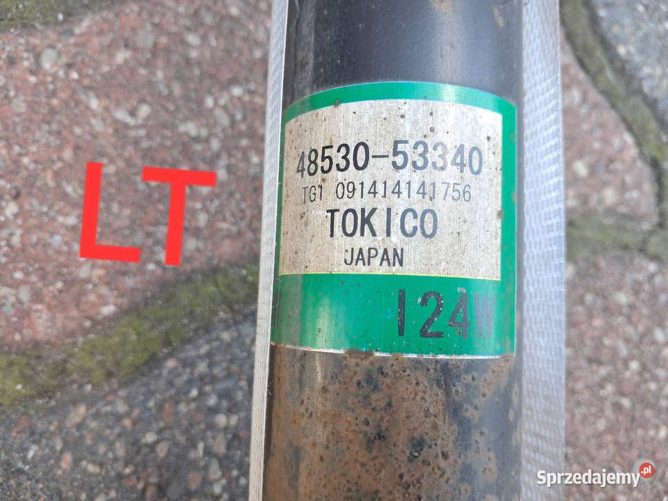 Amortyzatory OE Lexus IS300h 14r komplet przód i mazowieckie