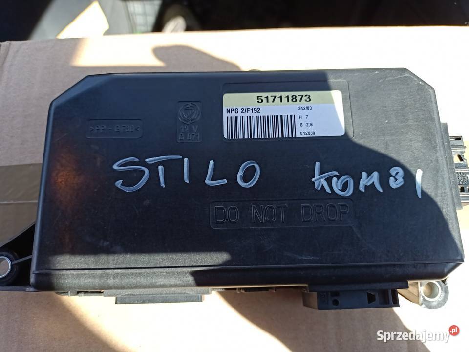 moduł drzwi lewych Fiat Stilo kombi 51711873 zachodniopomorskie Szczecin
