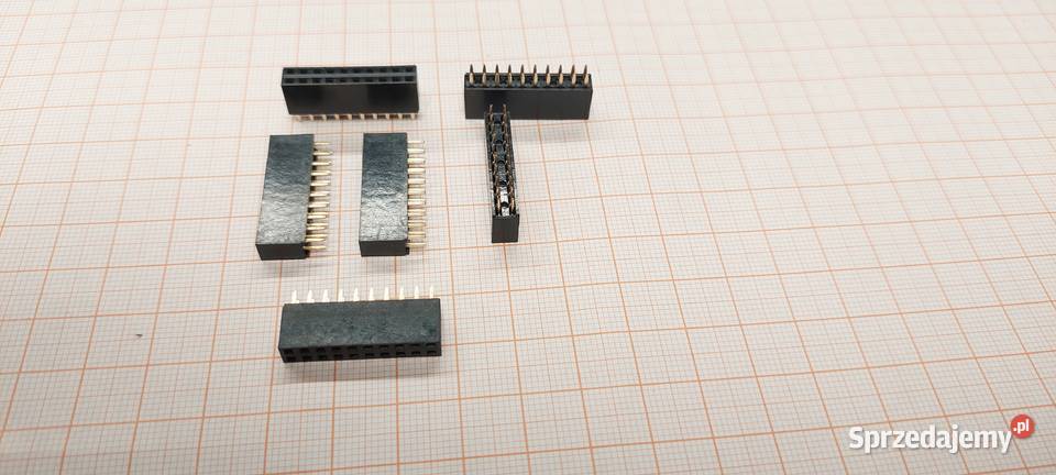 Gniazdo kołkowe żeńskie Gold 2x10 20 DIP 24 Części i akcesoria Czechowice-Dziedzice