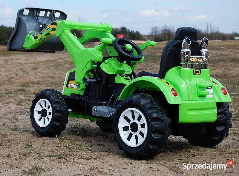 BAWIBUS Auto na akumulator TRAKTOR Z ŁYŻKĄ Pojazdy elektryczne i spalinowe Myszków