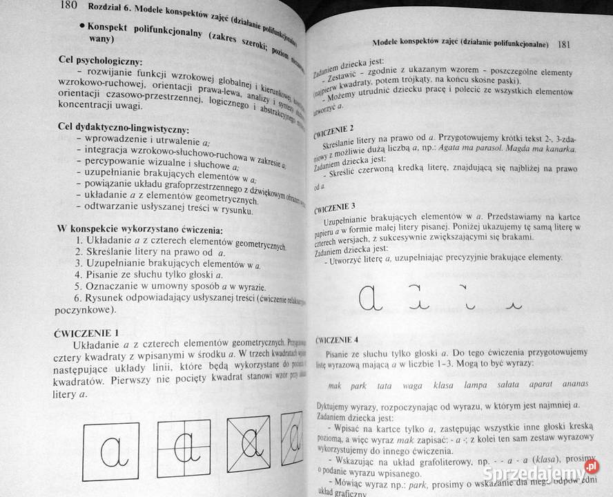 Trudności w czytaniu i pisaniu Modele ćwiczeń