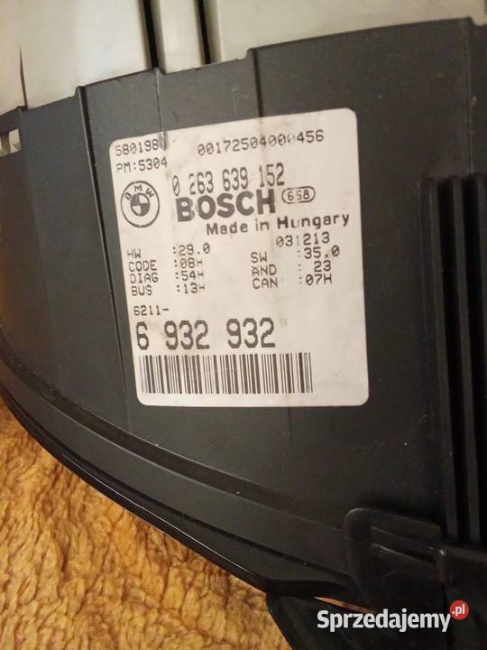 Bmw E46 Licznik Zegary 330i Kilometry i Mile Tomaszów Mazowiecki