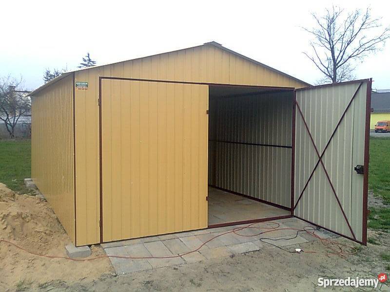 garaż blaszany 3x5m transport i montaż blacha Łódź
