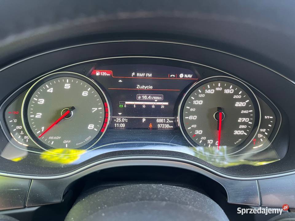 Audi A6 IV C7 20 TFSI Quattro S tronic Rok produkcji 2017 Kalwaria Zebrzydowska