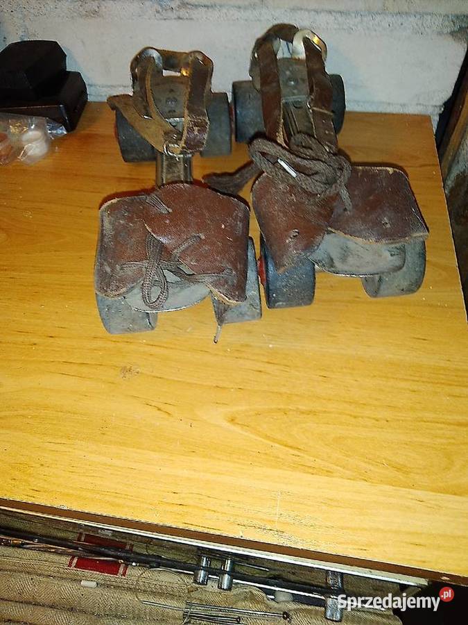 Stare wrotki metalowe regulowane z czasów PRLu 20kg mazowieckie Warszawa