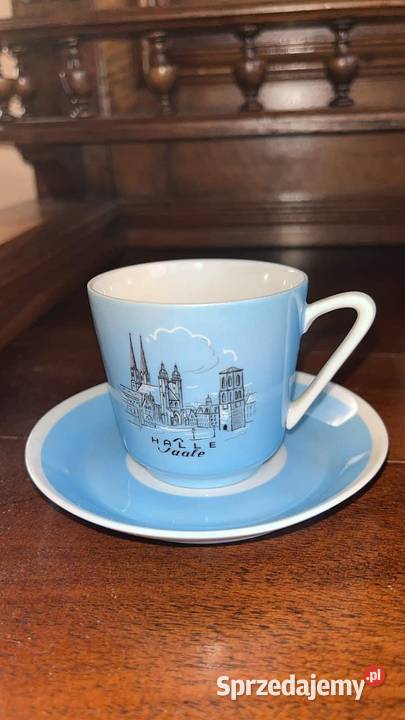 Filiżanka Syg A F Kahla Wedutka Z ratuszem Gdańsk sprzedam