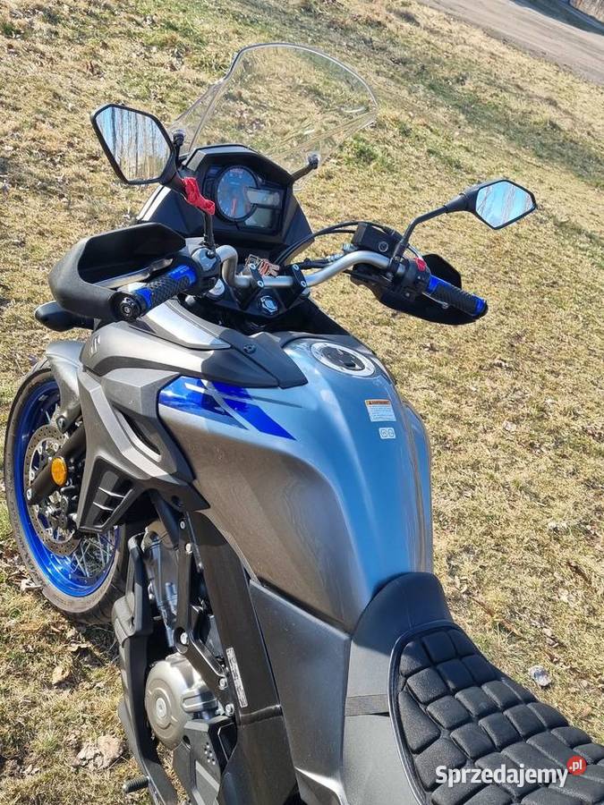 Suzuki VStrom Vstrom DL 650 niski przebieg na A2 turystyczny Sosnowiec