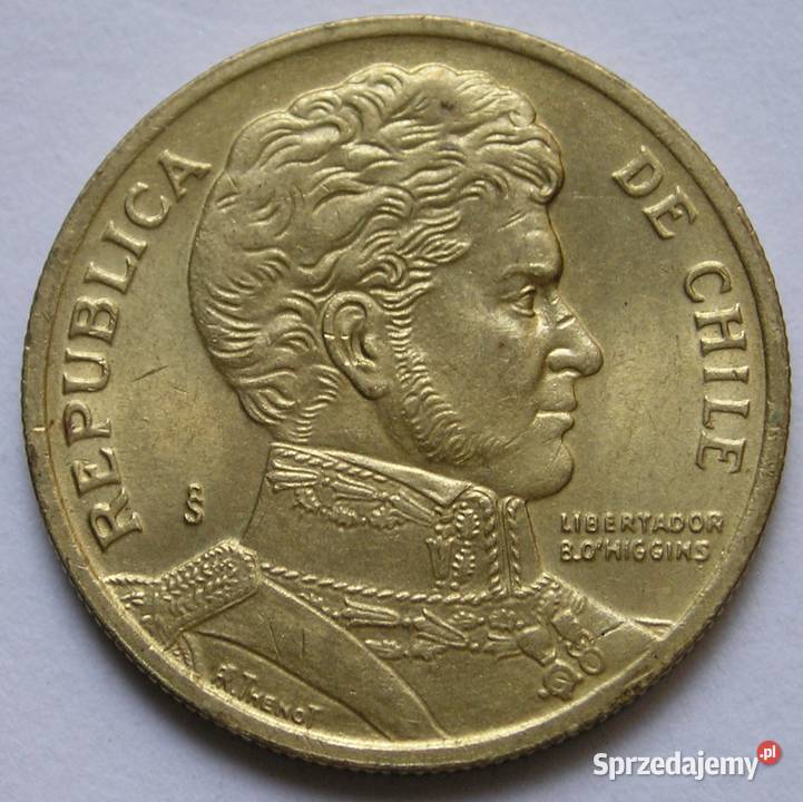 CHILE 10 PESO 1994 OHIGGINS STAN 2 Łódź