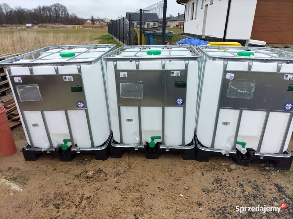 Zbiornik 1000l na deszczówkę budowę działkę Pozostałe
