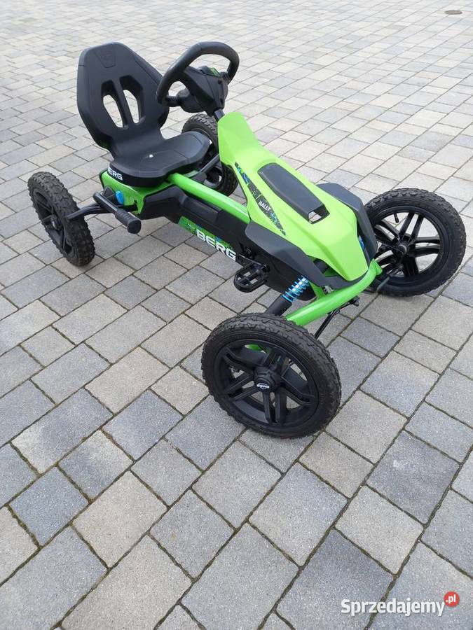 Gokart na pedały BERG Rally DRT Green