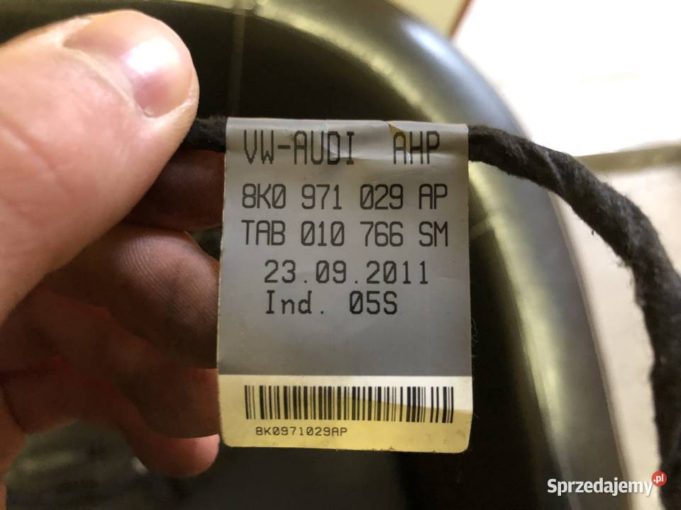 Wiązka drzwi tył Audi A4 B8 Układ elektryczny Wieliczka