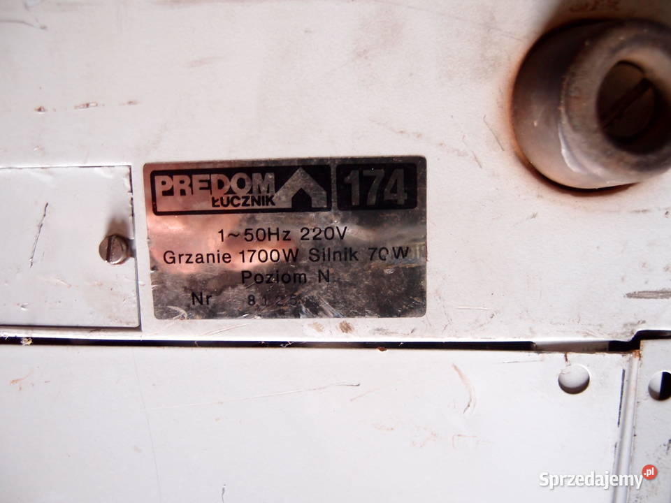 Domowy magiel Predom Łucznik Prasowalnica moc Łódź