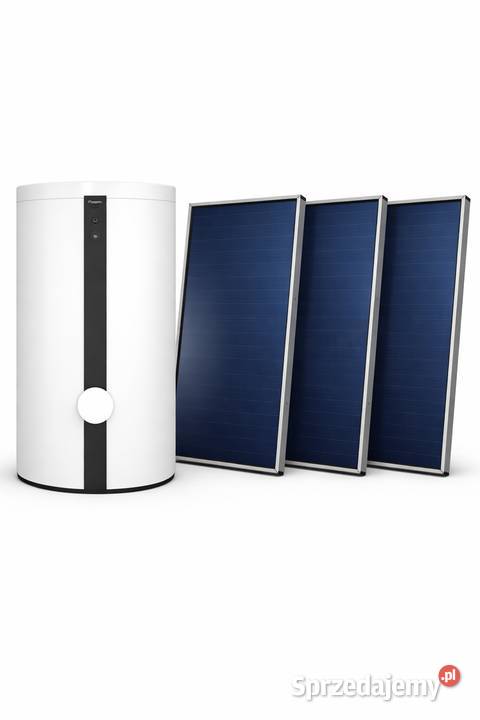 Zestaw podgrzewacz Viessmann 400l 3 Solary Nisko sprzedam