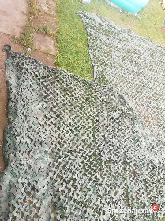 Siatka maskującą 6x5m nowa 2 sztuki Częstochowa sprzedam