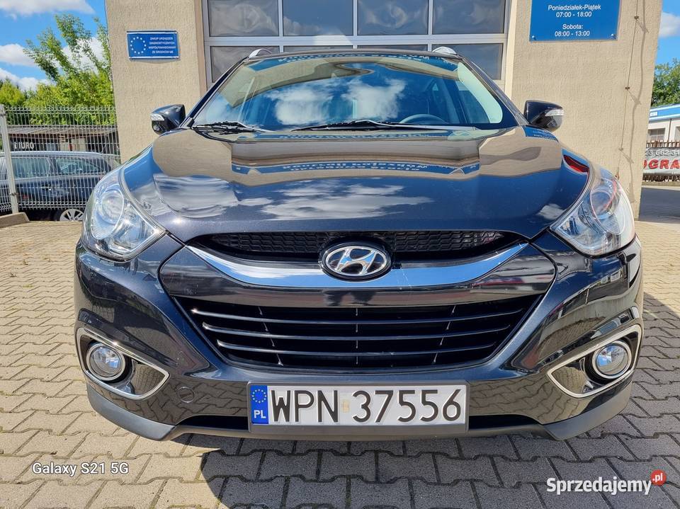 Hyundai ix35 20 163 półskóry nawigacja alu dvd ix35 mazowieckie Płońsk