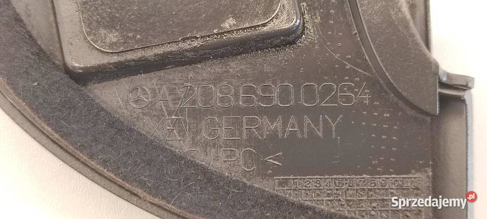 MERCEDES W208 CLK MECHANIZM SKŁADANEGO DACHU