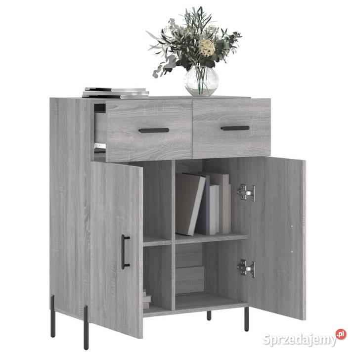 Szafka szary dąb sonoma 695x34x90 materiał Pozostałe mazowieckie Warszawa