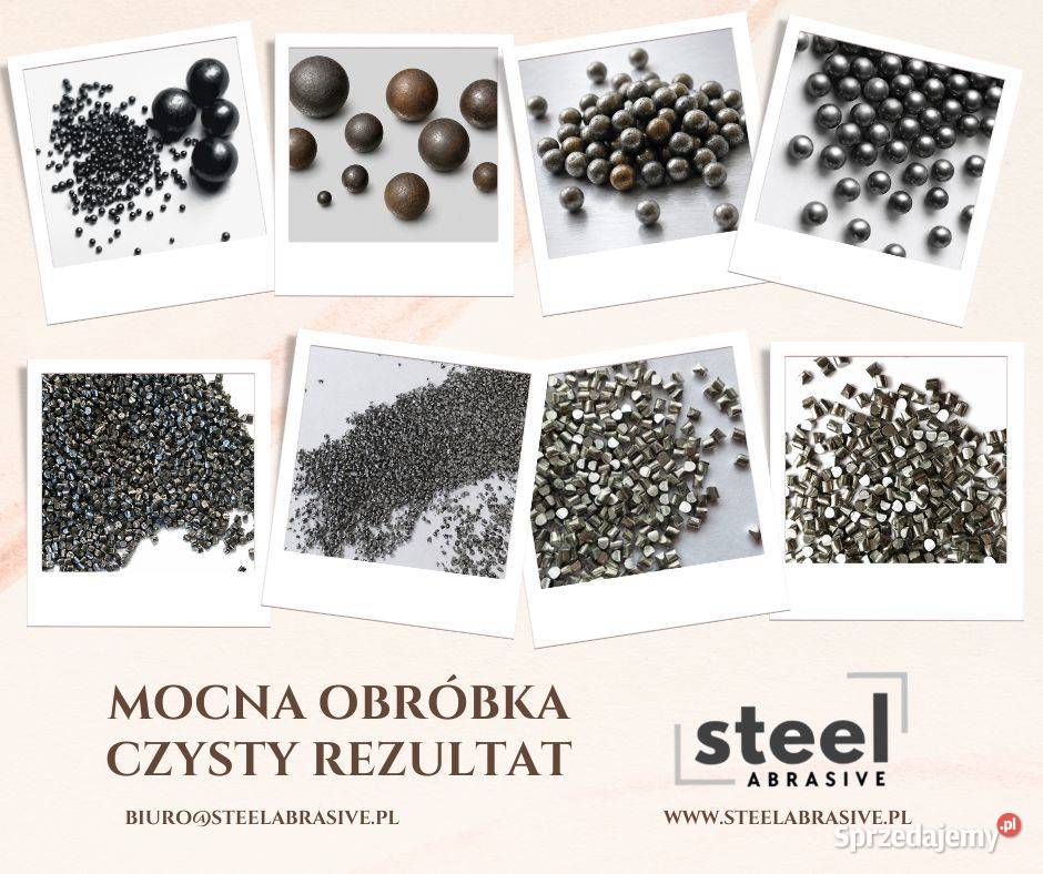 Śrut stalowy do obróbki strumieniowościernej Produkcja Jaworzyna Śląska
