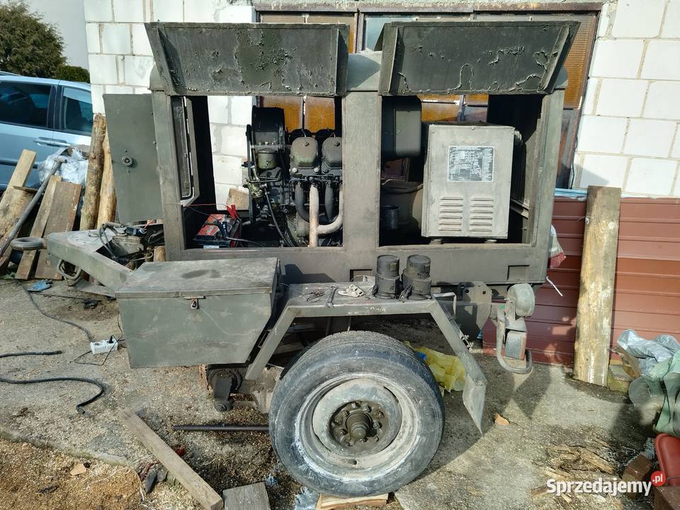 Przyczepa do agregat prądotwórczy Pad8