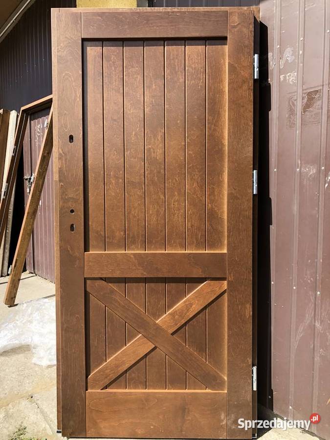 Drzwi zewnętrzne ocieplane NA WYMIAR w dowolny Brodnica
