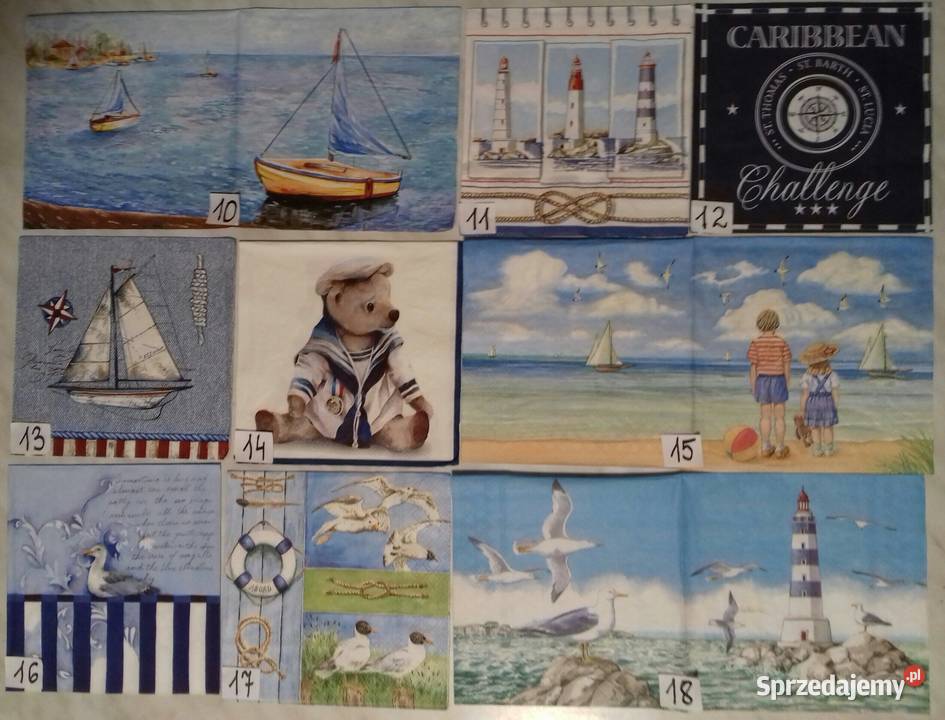 Serwetki decoupage różna tematyka NOWE WZORY mazowieckie Laskowiec