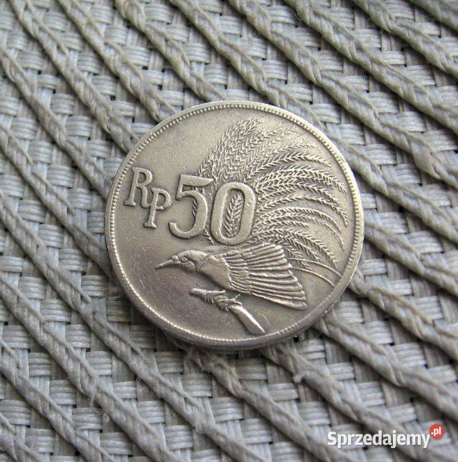 Indonezja 50 Rupii 1971r wielkopolskie Kalisz
