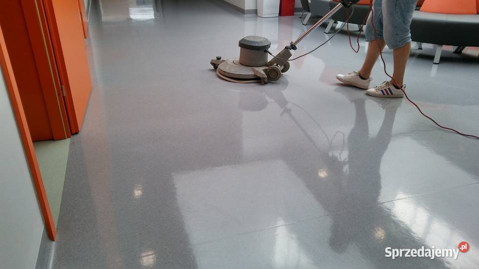 Maszynowe mycie posadzki Trójmiasto