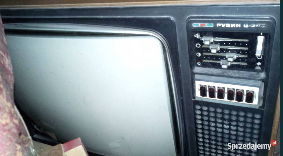 Telewizor Rubin c 202 lat 90tych 150 do końca 24cale Andrychów
