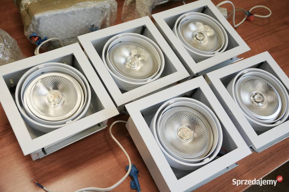 Lampa wpuszczana w sufit Delta Light LED OKAZJA wielkopolskie Rokietnica
