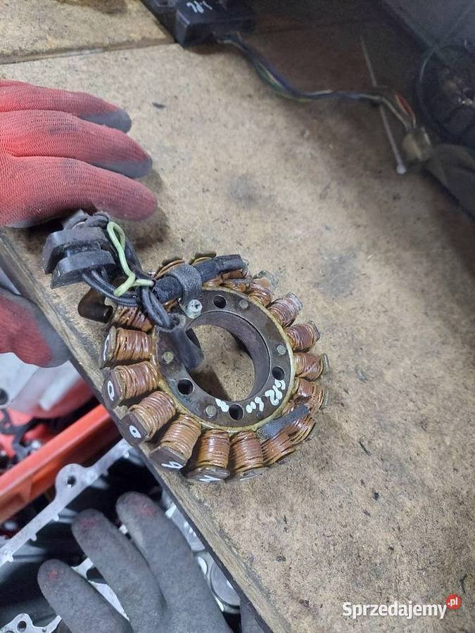 Kawasaki GPZ 600 iskrownik stojan uzwojenie dolnośląskie Jelenia Góra