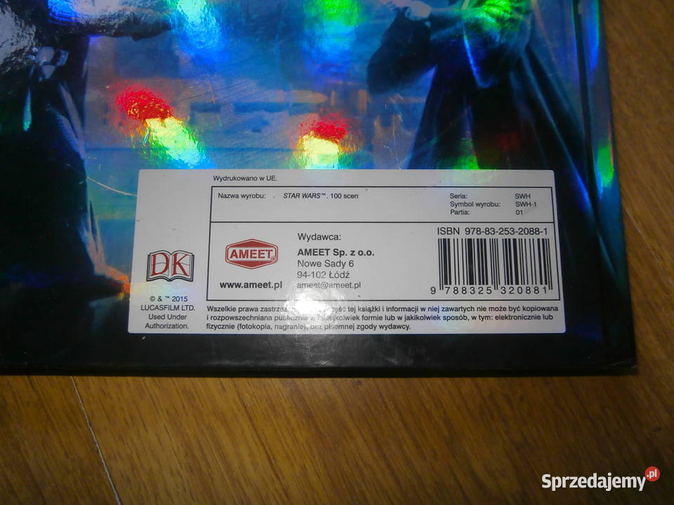 Star Wars 100 scen ładny stan twarda Łódź