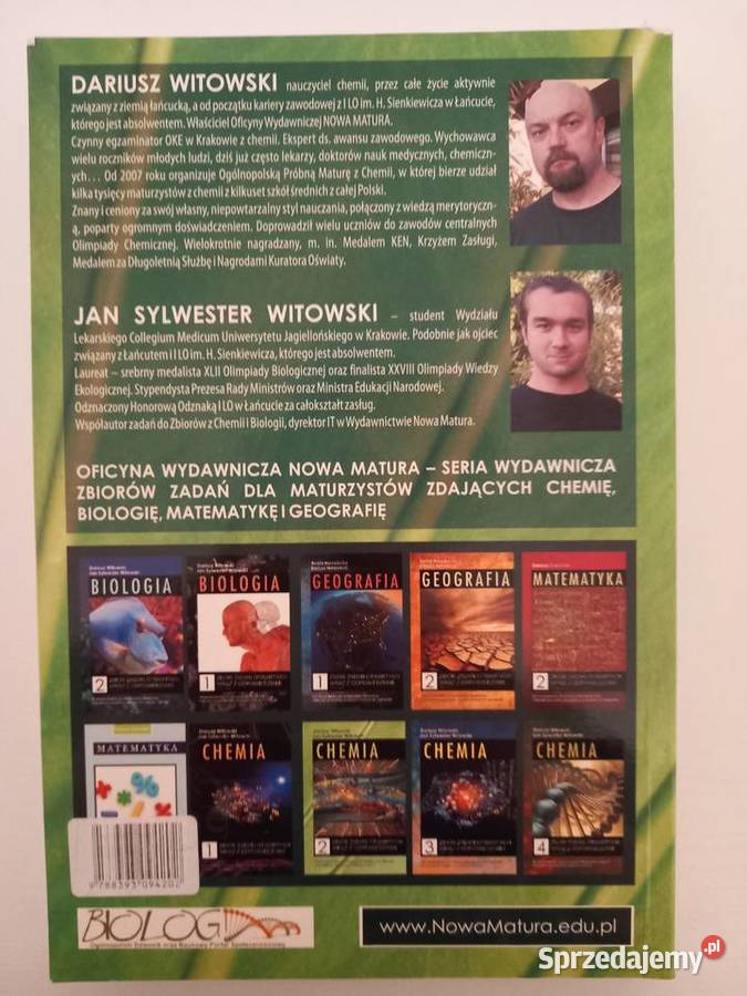 Chemia zbiór zadań maturalnych cz 1 cz 2 cz 3 Kraków