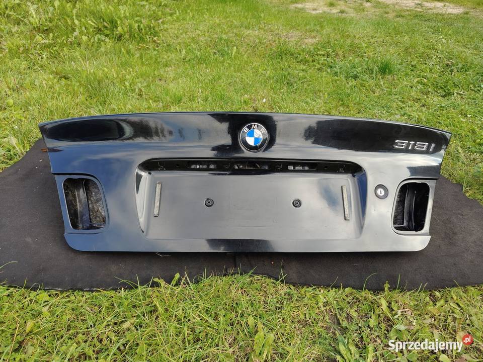 Bmw e46 sedan tylna klapa czarna schwarz2 Bez Aleksandrów Łódzki