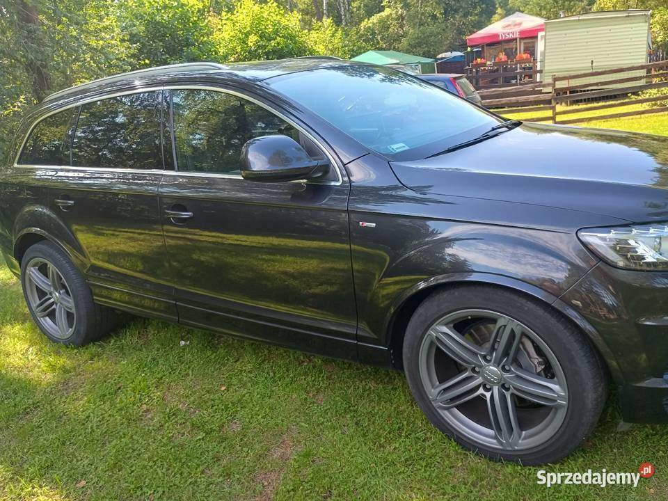 Audi Q7 indywidual 6 osób nagłośnienie Bang nieuszkodzony Q7 pomorskie Gdańsk