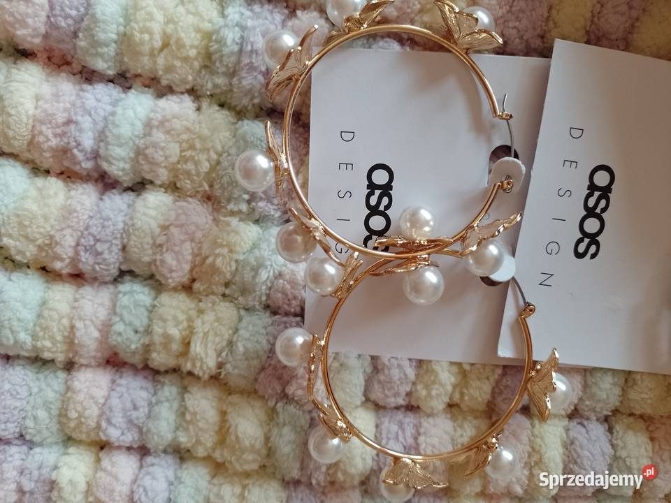 ASOS Wytworne bogato zdobione kolczyki Dla kobiet małopolskie Kraków