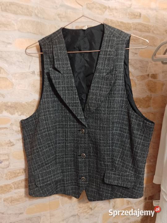 4850 4XL5XL Biznesowa kamizelka garniturowa z Kraków sprzedam