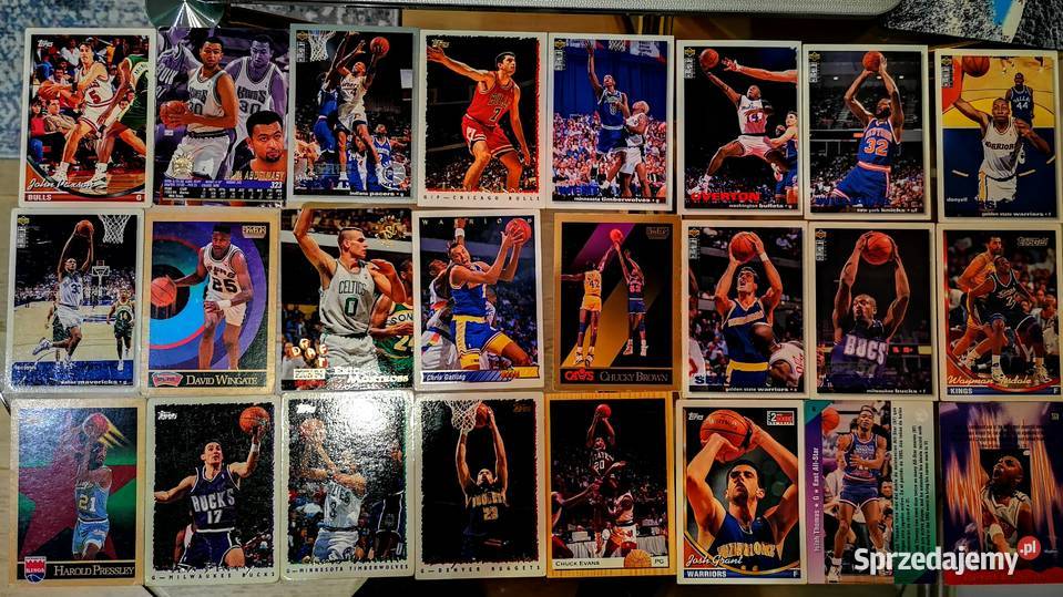 Karty NBA z lat 90tych Opole sprzedam