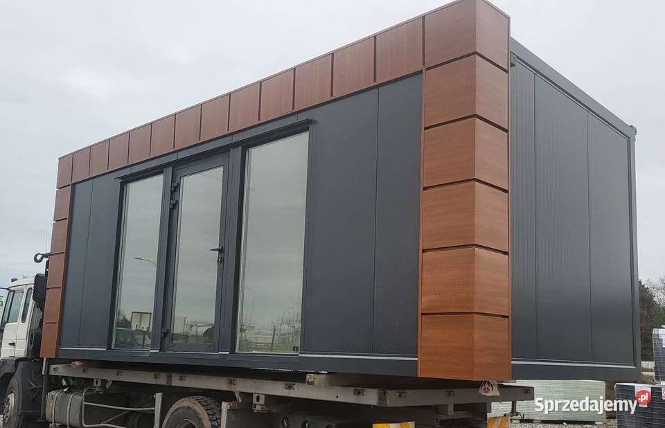 Kontener pawilon całoroczny mieszkalny biurowy parter Płock