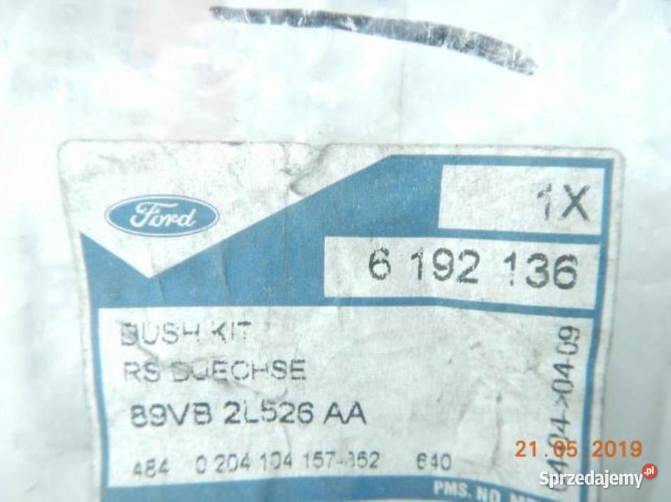 TULEJE ZACISKU PRZÓD FORD TRANSIT 8591