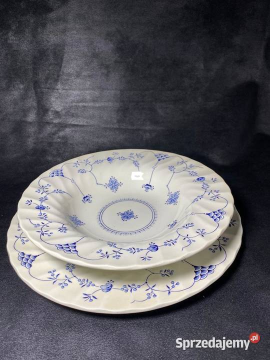 Zestaw brytyjskiej ręcznie malowanej porcelany Zebrzydowice