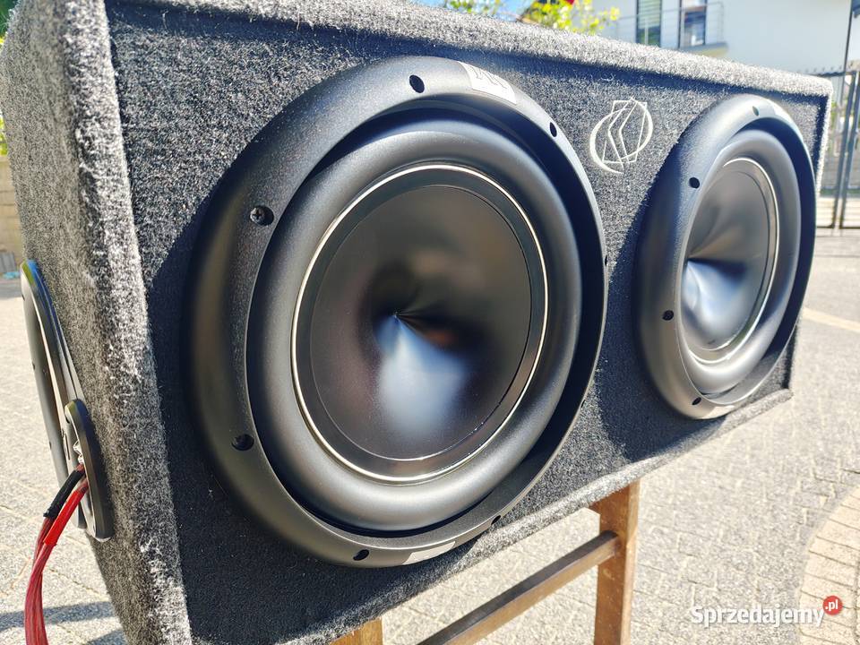 Skrzynia basowa bassowa dual subwoofer tuba Niegowonice