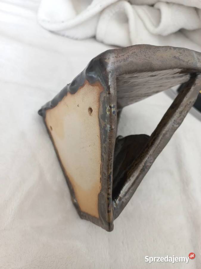 Półka ceramiczna PRL górnicza Toruń