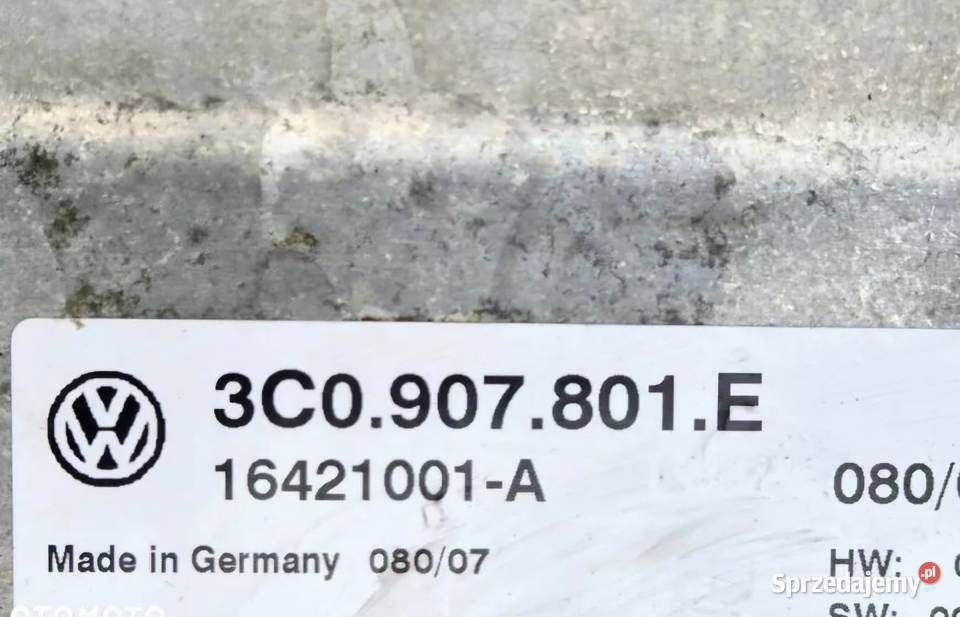 STEROWNIK MODUŁ HAMULCA RĘCZNEGO VW PASSAT B6