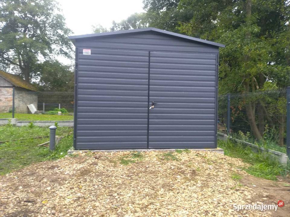 Garaż blaszany antracyt 3x5 Piotrków Trybunalski sprzedam