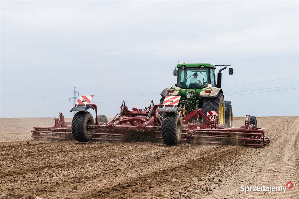 Brony polowe podwójne zębowe na kołach PRODUCENT nieuszkodzony Włocławek sprzedam
